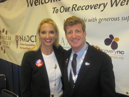 Laurie Dhue and Patrick Kennedy