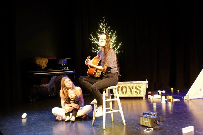 Maya sings to Sparrow
